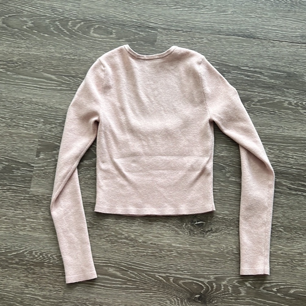 NWOT VICTORIA’S SECRET Pink Cropped Top - Picture 2 of 3